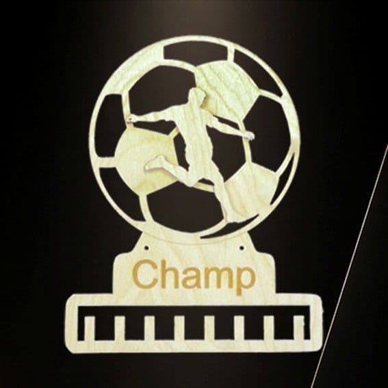 Medalje Ophæng - med fodbold