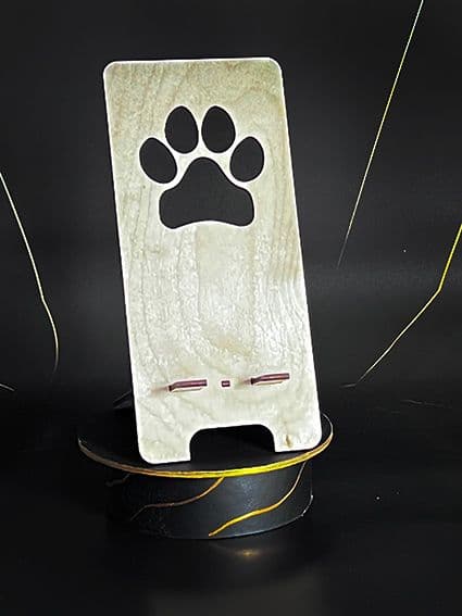 Mobilholder Pote (Udskåret)